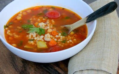 Gourmet Girl: Garbanzo Bean Soup with Israeli Cous Cous