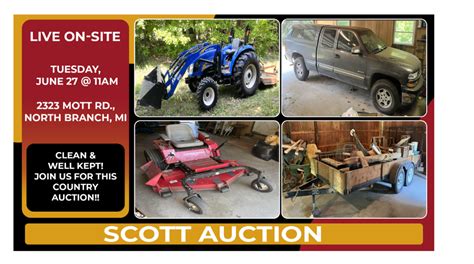 Scott Auction (Live) - Rowley Auctions