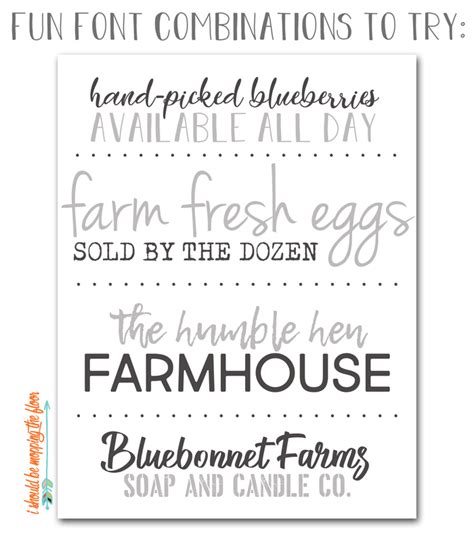 Best Farmhouse Fonts On Cricut Design Space | Koyumprogram