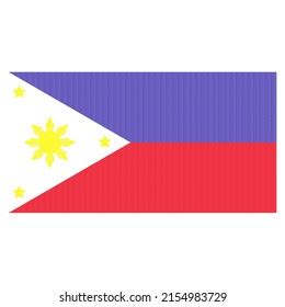 Philippines National Flag Bagong Pilipinas Emblem Stock Vector (Royalty ...