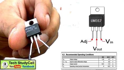 LM317 Voltage Regulator circuit - Simple Electronics Projects