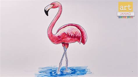 Details 100 flamingo drawing with background - Abzlocal.mx