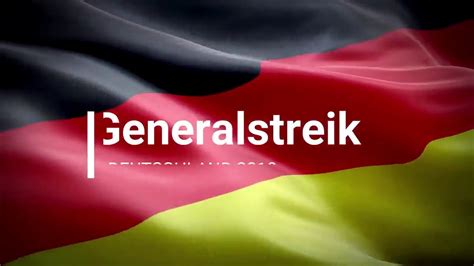 Generalstreik Deutschland 3.-7.4.2018 - YouTube