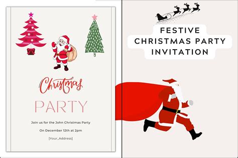 Christmas Party Eve Invitation Graphic by Realtor Templates · Creative ...