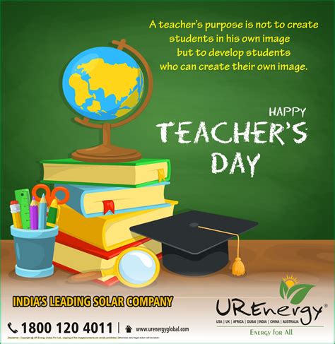 #teachersday #urenergy #solarenergy #solarpower Teachers Day In India, Happy Teachers Day, Solar ...