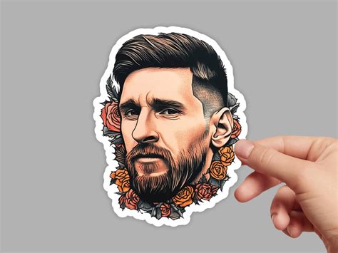 Lionel Messi Sticker - Etsy