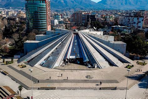 Bizarre Communist Pyramid Reborn as Albanian Education Center - Bloomberg