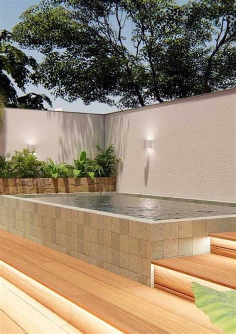 Project Ideas Of Having An Elevated Pool | Small pool design, Small backyard pools, Backyard ...