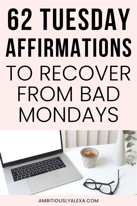 62 Tuesday Affirmations to Energize You - Ambitiously Alexa