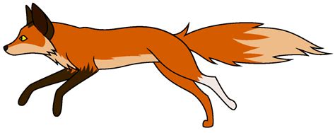 Running Fox Clipart | Free download on ClipArtMag