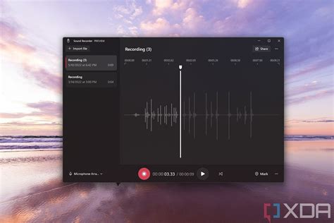 Windows 11 is getting a new Sound Recorder app, rolling out to Insiders