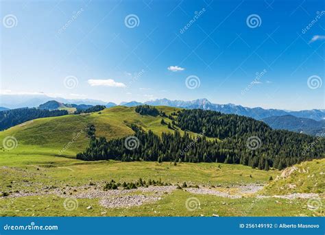 Panoramic View of Carnic Alps and Julian Alps - Italy-Austria Border ...