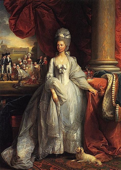 1779 Queen Charlotte by Benjamin West (Royal Collection) | Grand Ladies | gogm