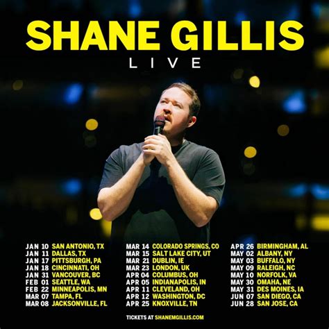 Shane Gillis’s 2025 Tour: How to Get Tickets