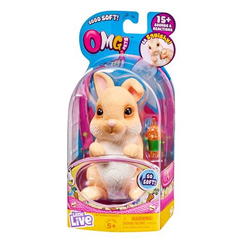 Little Live OMG Pets Bunny Rabbit Brown - Little Live Pets