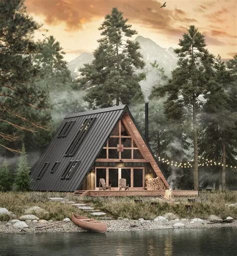 AYFRAYM: Modern, Portable A-Frame Cabin Version of Classic Vacation ...