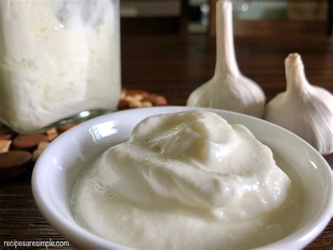 Garlic Sauce - Toum - Recipes are Simple