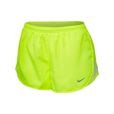 Nike - Nike Women's Dri-Fit Modern Embossed Tempo Running Shorts-Neon ...