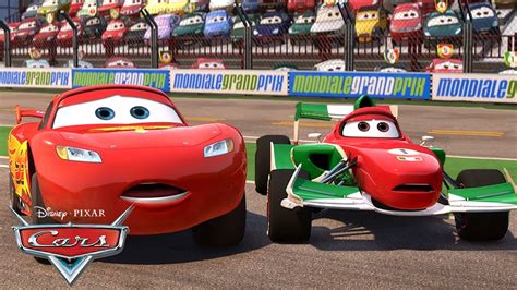 Lightning McQueen and Francesco Race in Italy | Pixar Cars - YouTube