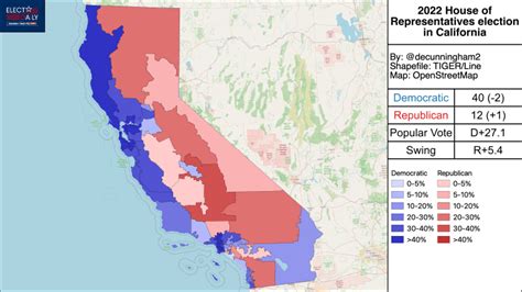 The 2022 California House Elections - Elections Daily