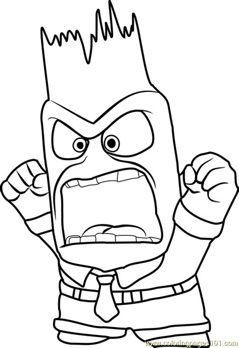 Inside Out Anger Drawing at GetDrawings | Free download