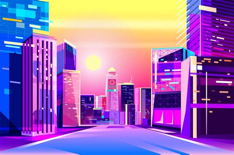 City landscape | Building illustration, City cartoon, City vector