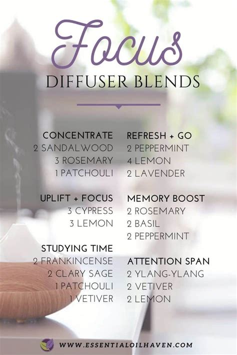 10 Best Essential Oils for Focus, Mental Clarity and Concentration | Essential oils focus ...