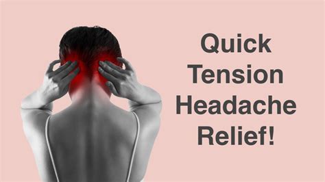 How To Ease A Tension Headache - Plantforce21