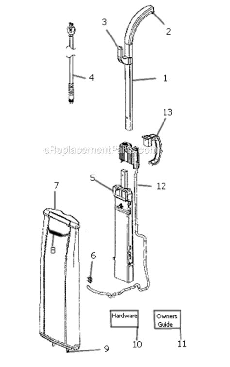 Sanitaire Commercial Upright Vacuum | SC9050A | eReplacementParts.com