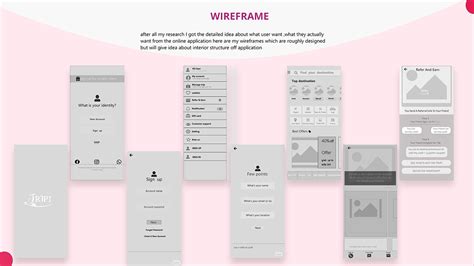 TRIPPI| Travel App UX & UI Case Study :: Behance