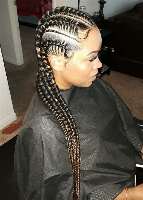 Jumbo Cornrow Styles - Braids Hairstyles