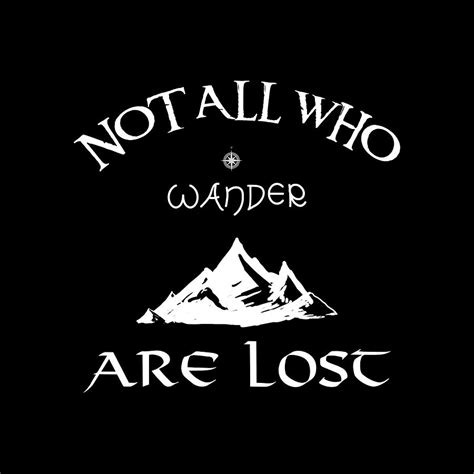 Not All Who Wander Are Lost Poster 80s 80s Painting by Turner Joanne - Pixels