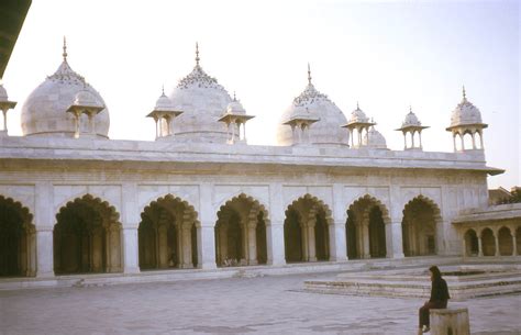 Pearl Mosque in Agra Fort, Uttar Pradesh, India, 1966 | Flickr