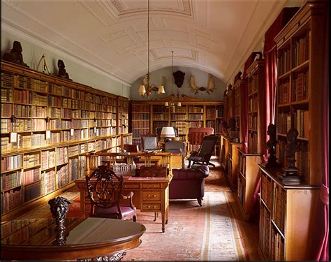 KING GEORGE V’s LIBRARY, SANDRINGHAM HOUSE, NORFOLK | Sandringham house, English country house ...