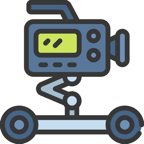 Camera dolly - Free electronics icons