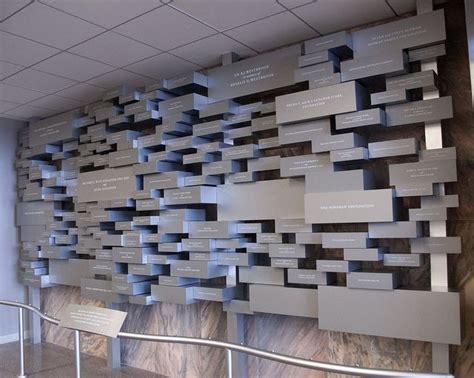 Donor wall idea that looks like an art installation | Donor wall design, Donor wall, Recognition ...