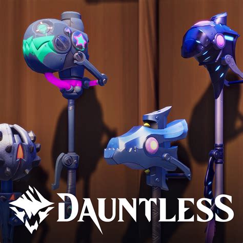 ArtStation - Dauntless Weapons