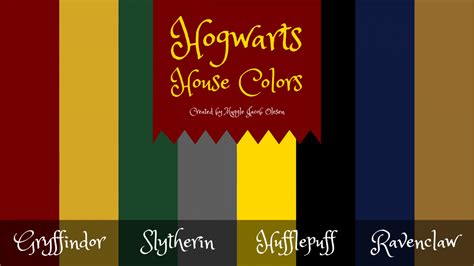 Hogwarts House Colors: The Hidden Meaning and Symbolism in Harry Potter ...