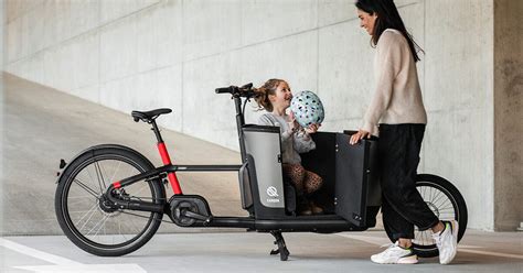 meet the first electric cargo family bike with an integrated children’s ...