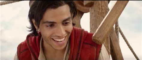 Aladdin and his charming smile from Disney's live action movie, Aladdin Aladdin Cast, Disney ...