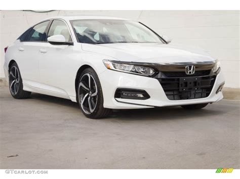 2019 Platinum White Pearl Honda Accord Sport Sedan #130543849 | GTCarLot.com - Car Color Galleries