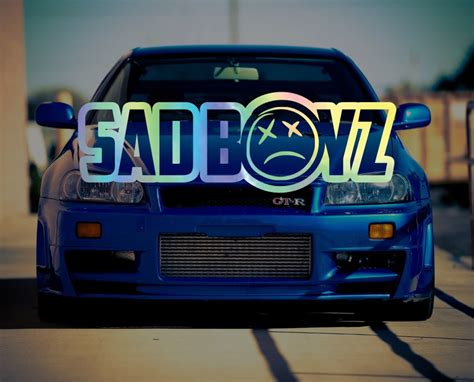 JDM SAD BOYZ car window decal stickers Windshield banner | Etsy