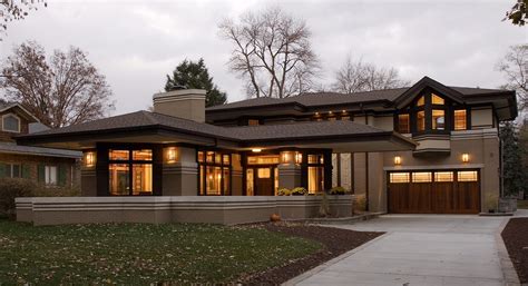 River Forest Residence | Prairie style houses, Prairie style architecture, Prairie house