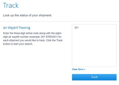 American Airlines Cargo Tracking