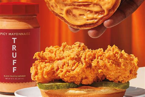 Popeyes Launching the Spicy TRUFF Chicken Sandwich