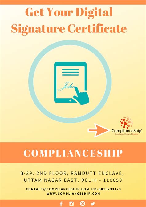 Digital Signature Certificate (DSC) is an Electronic Signing Certificate providing a person an ...