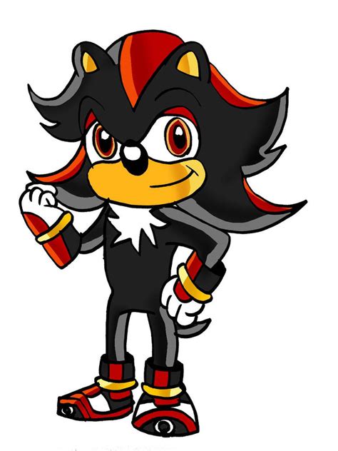 My drawing of Shadow by EvyOriginal on DeviantArt