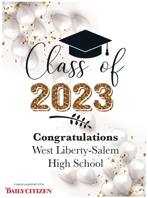 West Liberty-Salem Graduation 2023 - Urbana Daily Citizen