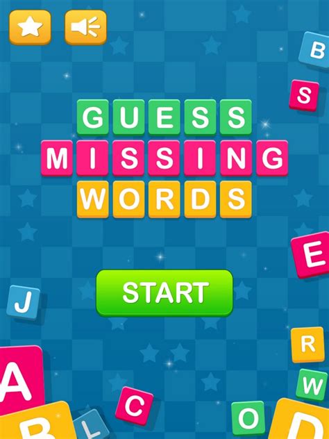 Guess Missing Word + Best IOS Word Puzzle Game by iQueen | CodeCanyon