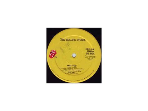 The Rolling Stones - Miss You (12 inch Single) - Top Hat Records